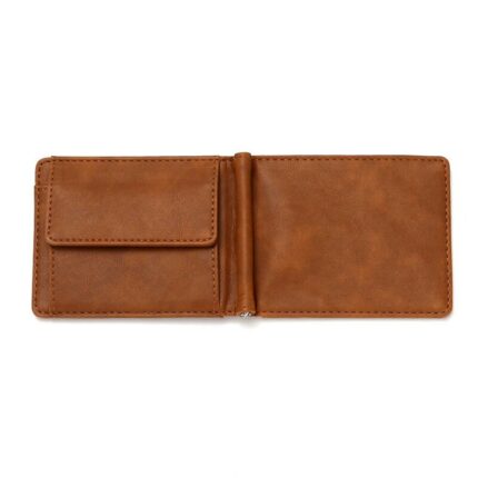 Simple Wallet Short Wallet New Business Fashion Men S Wallet Creative Pattern Card Case Buckle Key 1