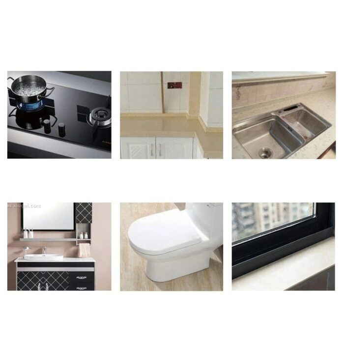 Sink Kitchen Waterproof Transparent Tape Nano Mildew Strong Self Adhesive Pool Water Seal Bathroom Gap Strip 5