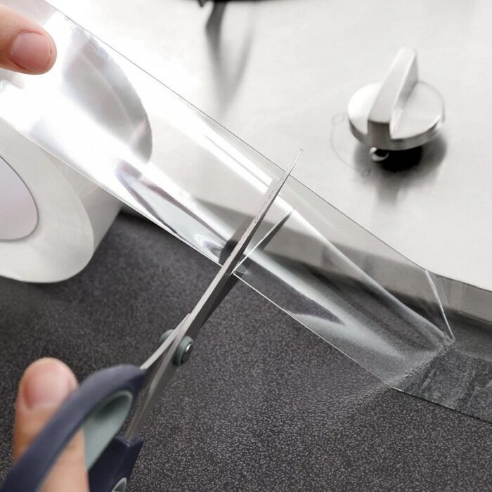 Sink Kitchen Waterproof Transparent Tape Nano Mildew Strong Self Adhesive Pool Water Seal Bathroom Gap Strip