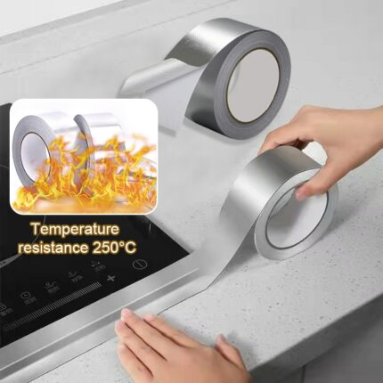 Sink Waterproof Sticker Anti Mold Tape Countertop Toilet Gap Heat Insulation Aluminum Foil Tape Bathroom Kitchen 13