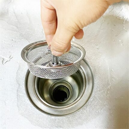 Stainless Steel Sink Strainer Waste Disposer Outfall Strainer Sink Filter Hair Sewer Outfall Kitchen Accessories Kitchen 1