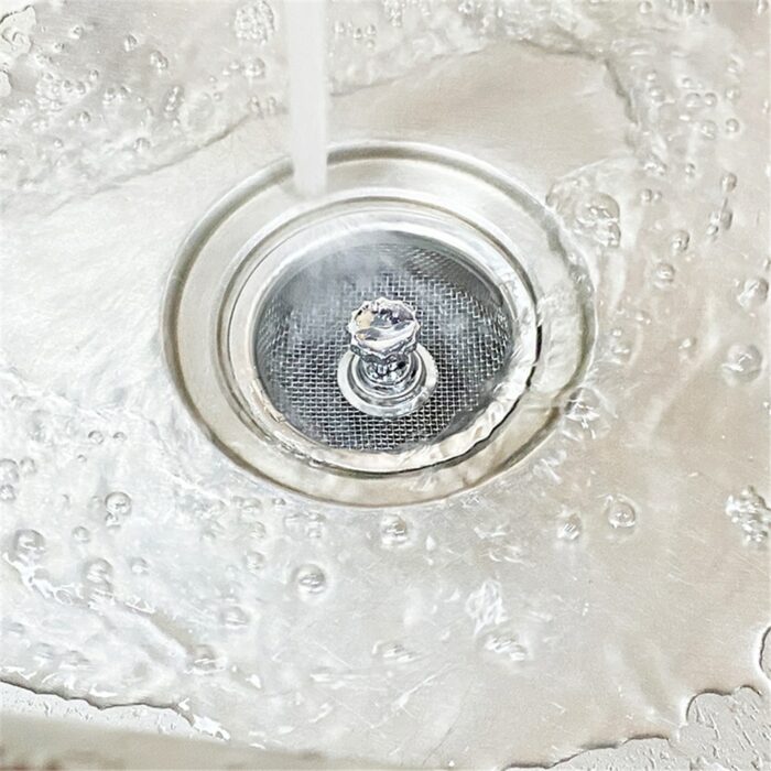 Stainless Steel Sink Strainer Waste Disposer Outfall Strainer Sink Filter Hair Sewer Outfall Kitchen Accessories Kitchen 2