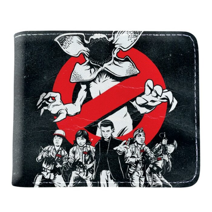 Stranger Things Men S Wallet Hot Movie Peripherals Pu Leather Short Wallet Fashion Multifunction Id Card 4