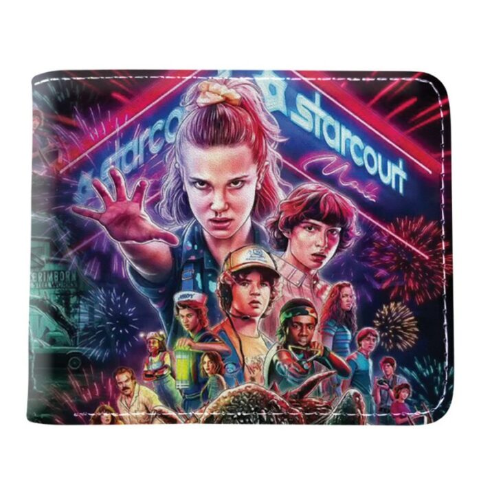 Stranger Things Men S Wallet Hot Movie Peripherals Pu Leather Short Wallet Fashion Multifunction Id Card 5
