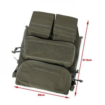 Tmc3107 Tactical Vest Zipper Pouch Bags Multi Color For Tactical Vest 16 19 Avs Jpc2 0