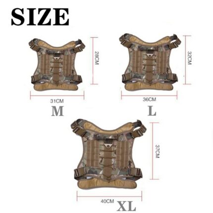 Tactical Dog Harness Adjustable Nylon Pet Vest Chest Strap Clothes Military German Shepherd Training Supplies For 1.jpg