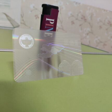 Transparent Custom Security Hologram Laminating Film Pouch For Id Cards And Documents 1