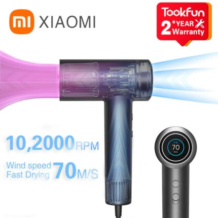 Xiaomi Mijia H700 High Speed Hair Dryers 102 000 Rpm Hd Color Screen Smart Temperature Control