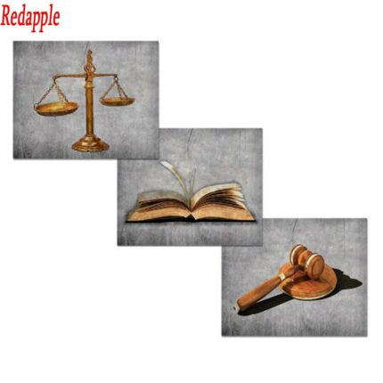 Diamond Embroidery Visual Art Decor Scales Of Justice Lawyer Office Decor Picture Diamond Painting Cross Stitch.jpg
