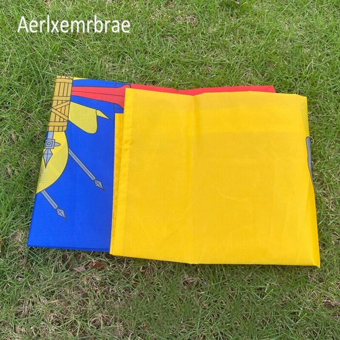 Free Shipping Aerlxemrbrae Flag 90 150cm Ecuador Flag Polyester Flag 5 3 Ft 150 90 Cm 4