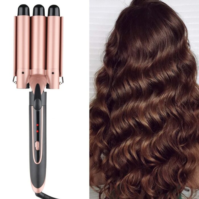 Professional Hair Curler Hair Curling Iron Ceramic Styling Tool Electric 5 In 1 Hair Waver Pear 4